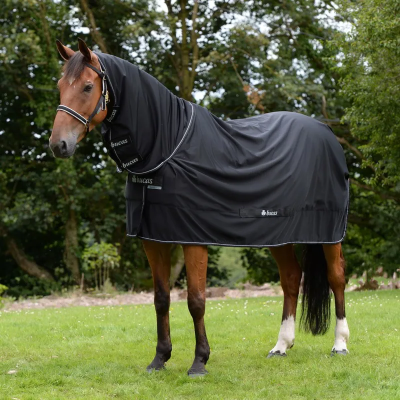 Bucas Shamrock Power Full Neck Cooler Sheet - Black-1