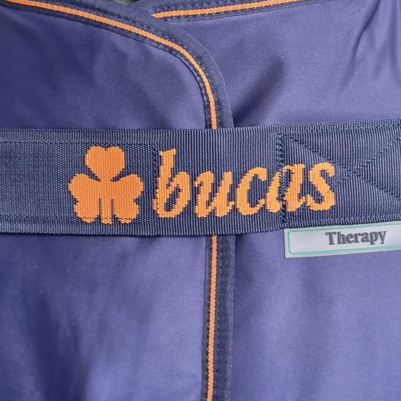 Bucas Therapy Big Neck Cooler - Navy/Orange-3