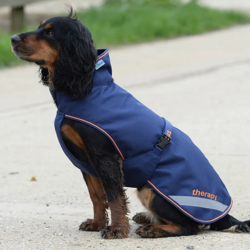 Bucas Therapy 50g Dog Rug - Navy-1