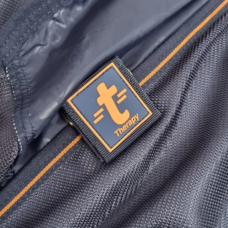 Bucas Therapy Mesh Cooler - Navy/Orange-9