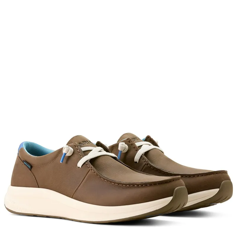 Ariat Buckeye Men's Waterproof Shoes - Artisan Tan-4