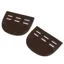 Velociti GARA Girth Buckle Guards - Havana