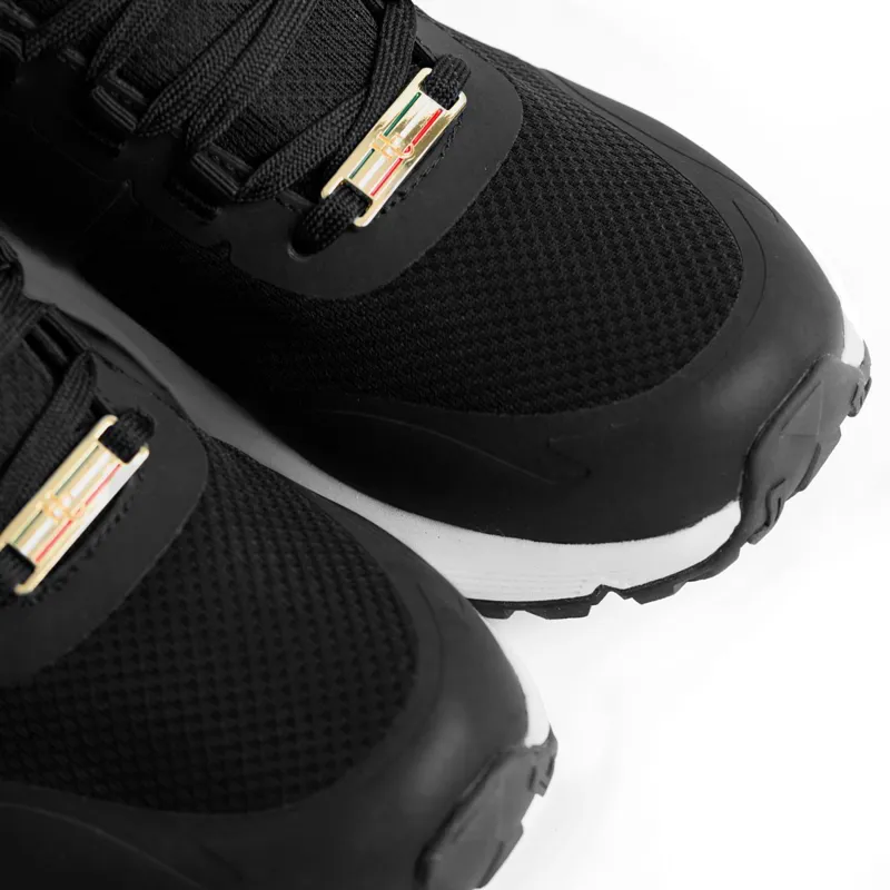 Holland Cooper Burghley Women's Waterproof Sneakers - Black-4