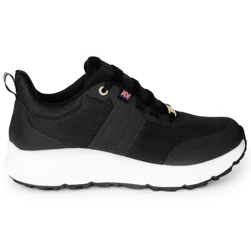 Holland Cooper Burghley Women's Waterproof Sneakers - Black-3