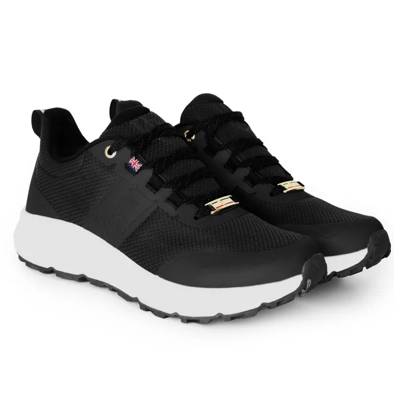 Holland Cooper Burghley Women's Waterproof Sneakers - Black