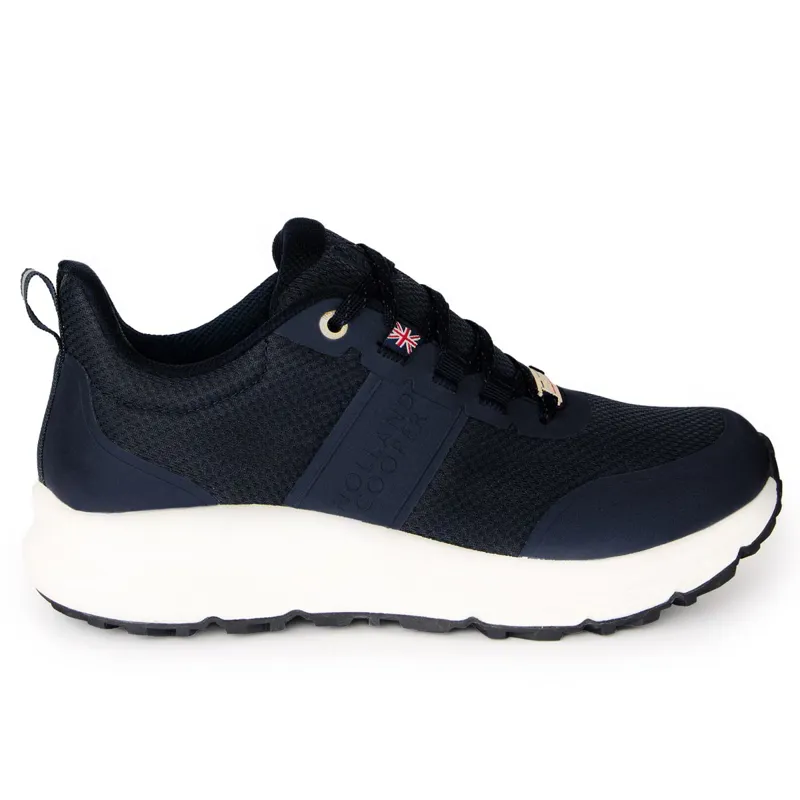 Holland Cooper Burghley Women's Waterproof Sneakers - Ink Navy-1