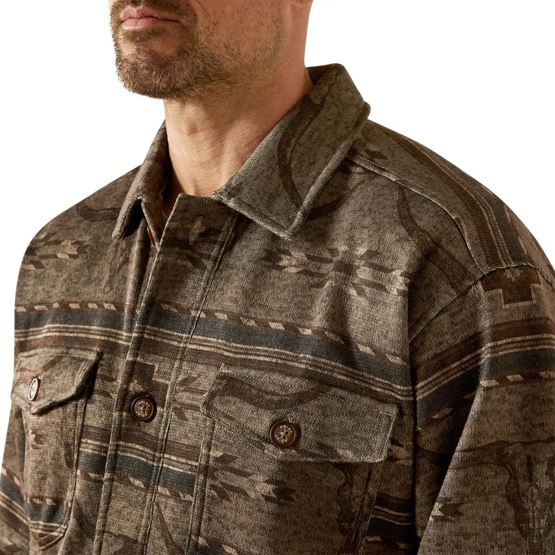Ariat Caldwell Mens Shirt Jacket - Beige-2