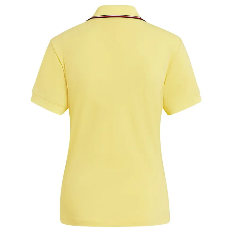 Tommy Hilfiger Camden Women's Zip Polo Shirt - Citronella-1