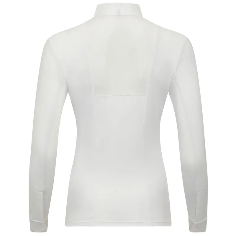 LeMieux Camille Long Sleeve Women's Show Shirt - White-4