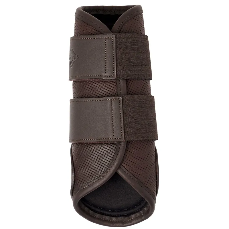 LeMieux Capella Leather Brushing Boots - Brown
