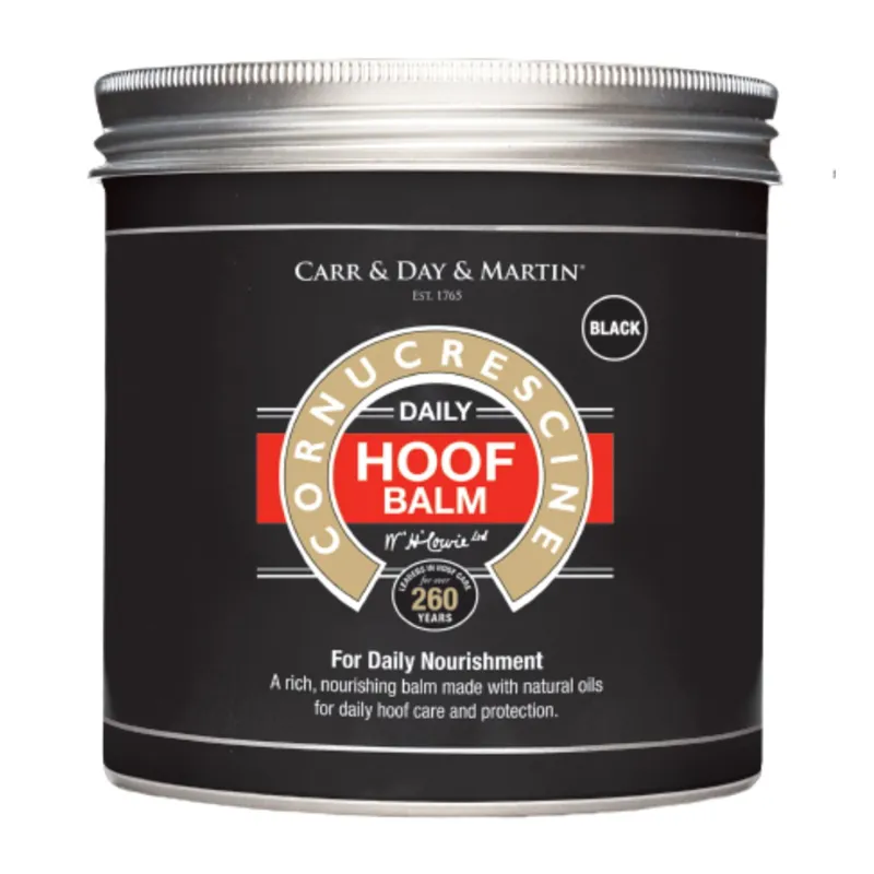 Carr and Day and Martin Cornucrescine Daily Hoof Balm - Black