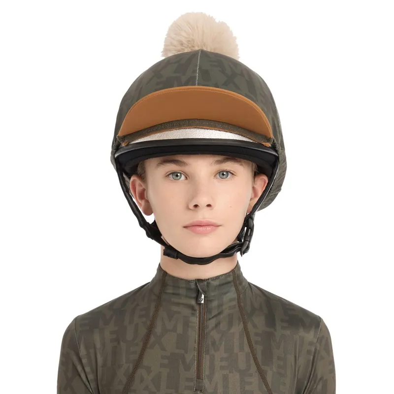 LeMieux Casey Helmet Cover - Alpine-4