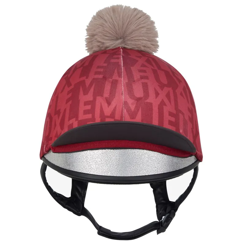 LeMieux Casey Helmet Cover - Ember-1