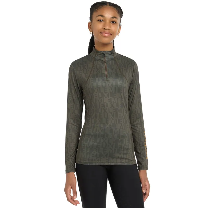 LeMieux Young Rider Casey Junior Long Sleeve Base Layer - Alpine