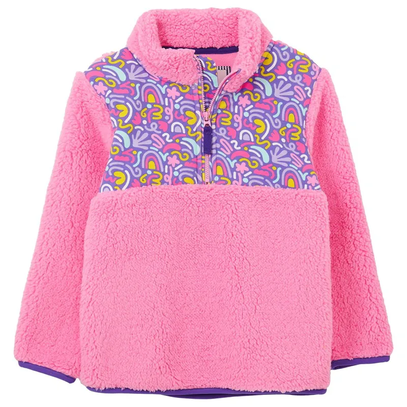 Lighthouse Cassie Junior Girls Fleece Pullover - Blush Pink
