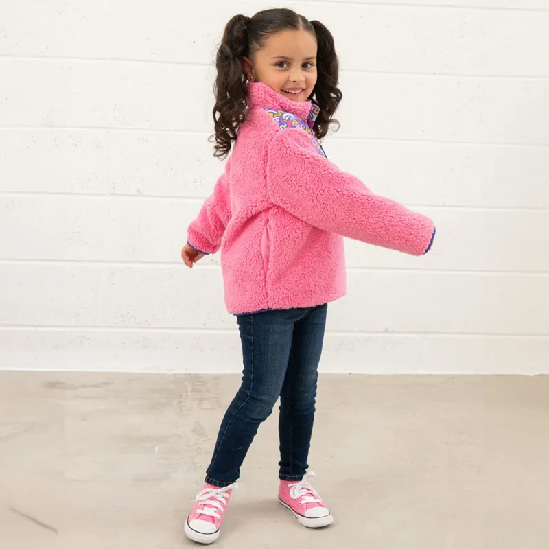 Lighthouse Cassie Junior Girls Fleece Pullover - Blush Pink-3