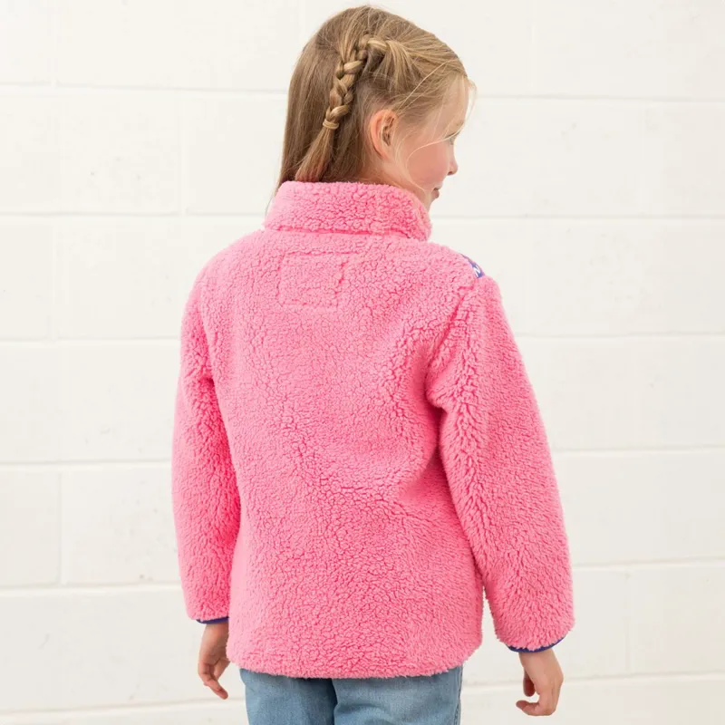 Lighthouse Cassie Junior Girls Fleece Pullover - Blush Pink-4