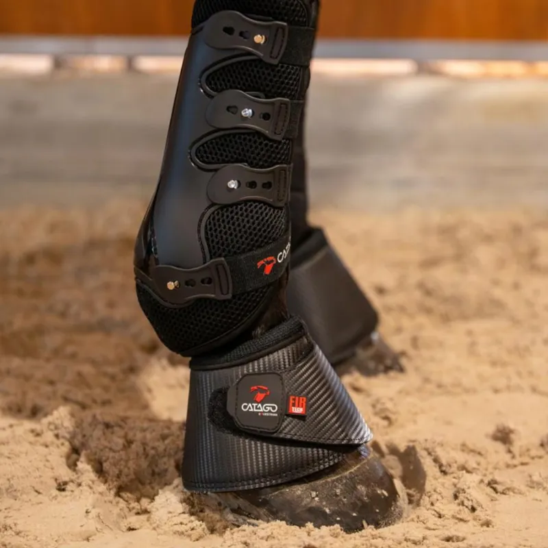 Catago FIR-Tech Bell Boots - Black-2