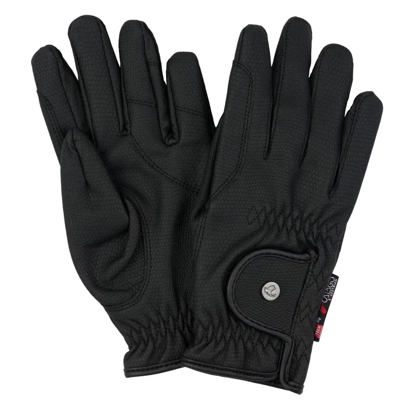 Catago FIR-Tech Elite Adult Riding Gloves - Black