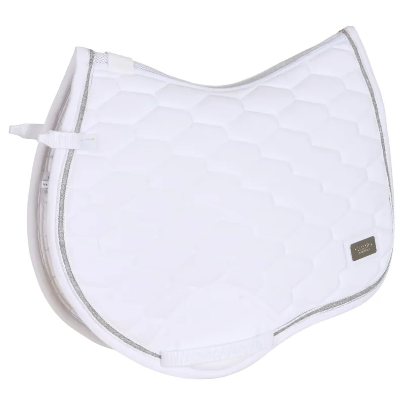 Catago Naomi All Purpose Saddle Pad - White