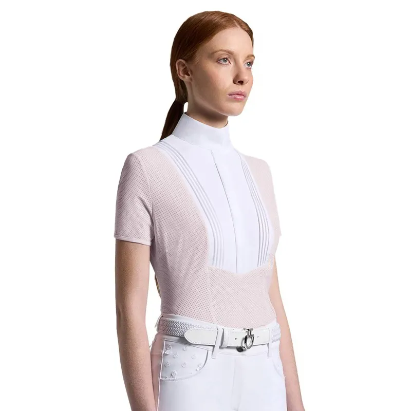 Cavalleria Toscana American Women's Show Shirt - Violet Ice