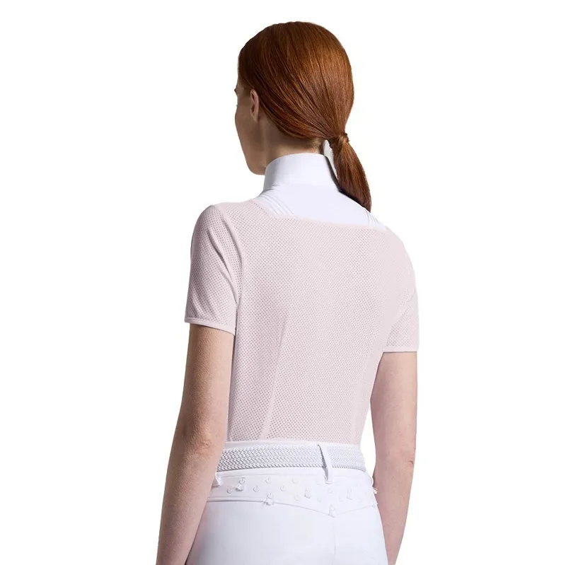 Cavalleria Toscana American Women's Show Shirt - Violet Ice-1