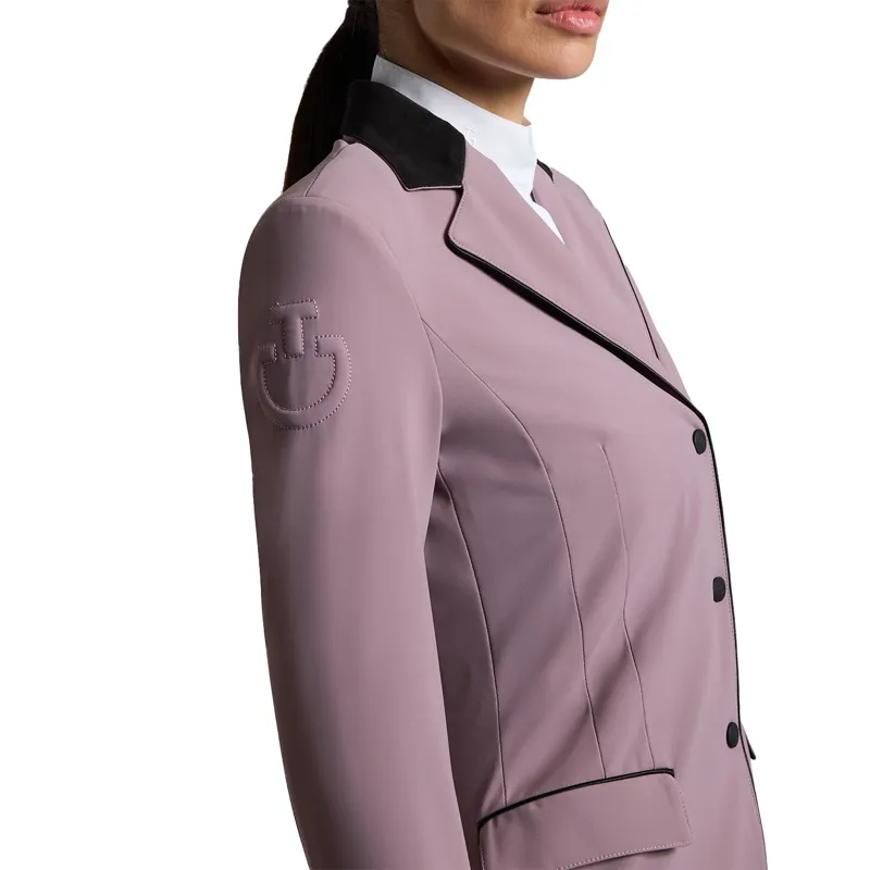 Cavalleria Toscana Competition Zip Women's Show Jacket - Grape Shake-2