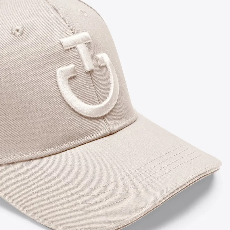 Cavalleria Toscana Logo Cotton Cap - Birch/Birch-3