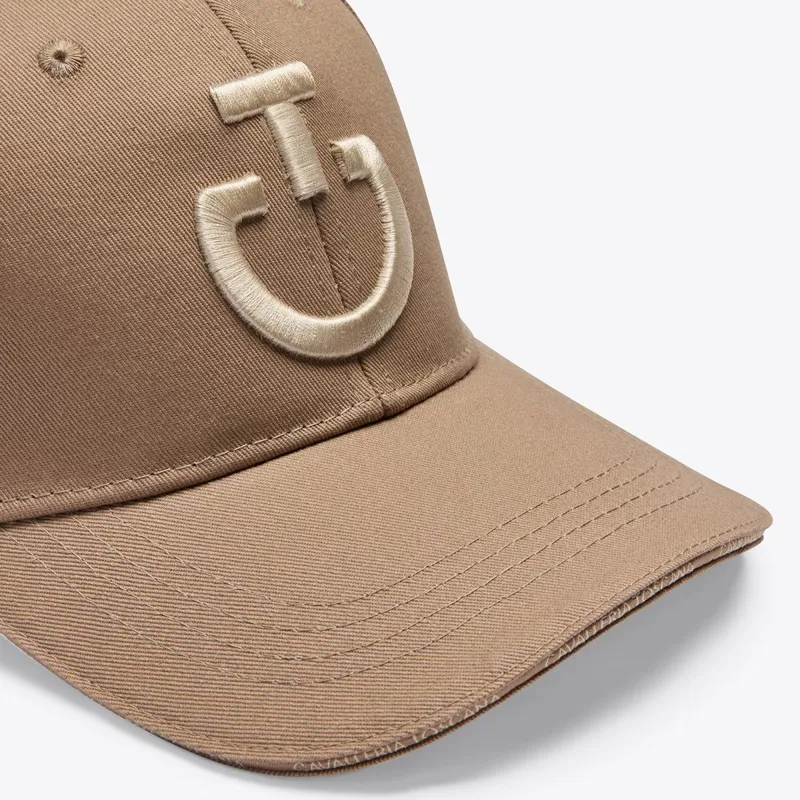 Cavalleria Toscana Logo Cotton Cap - Brush/Birch-3