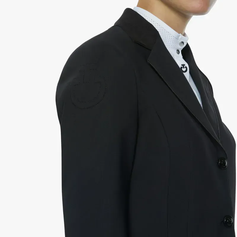 Cavalleria Toscana GP Women's Show Jacket - Black-4
