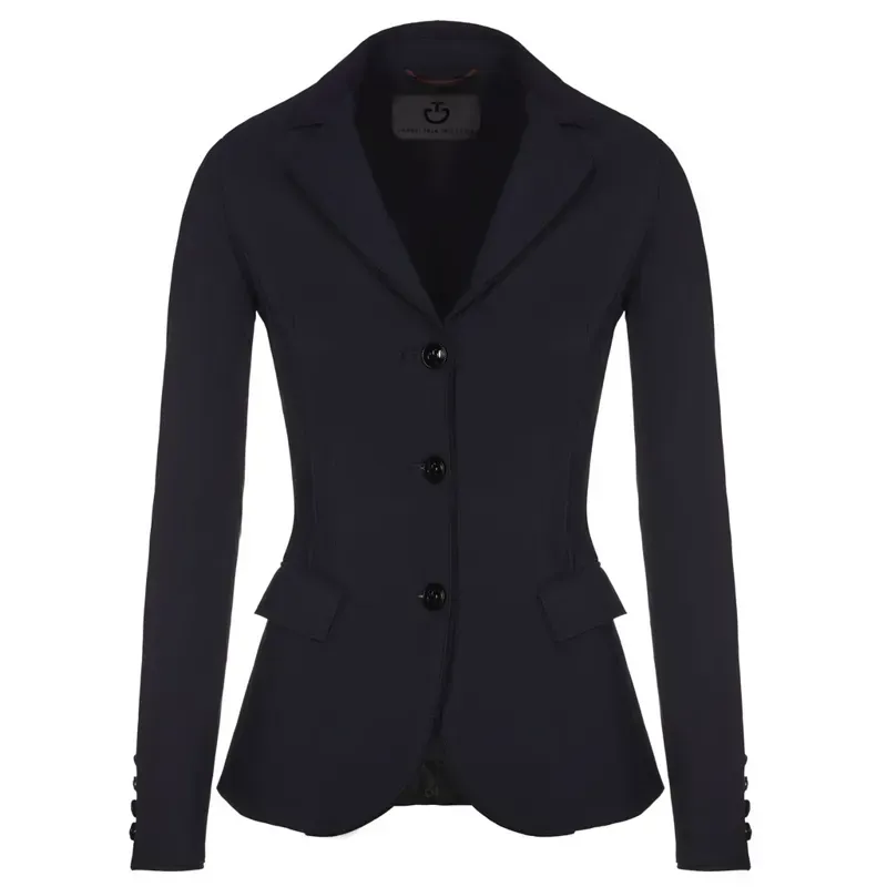 Cavalleria Toscana GP Womens Show Coat - Navy-1