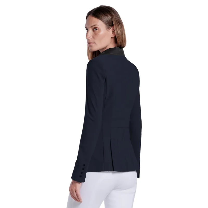 Cavalleria Toscana Competition Zip Women's Show Jacket - Navy-2