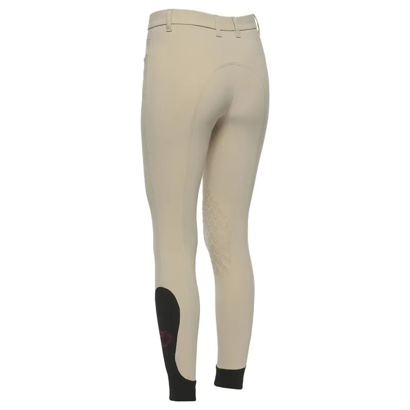 Cavalleria Toscana Junior Girls Color Grip Breeches - Beige-2