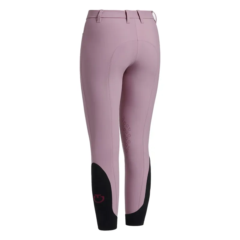 Cavalleria Toscana Junior Girls Color Grip Breeches - Grape Shake-1