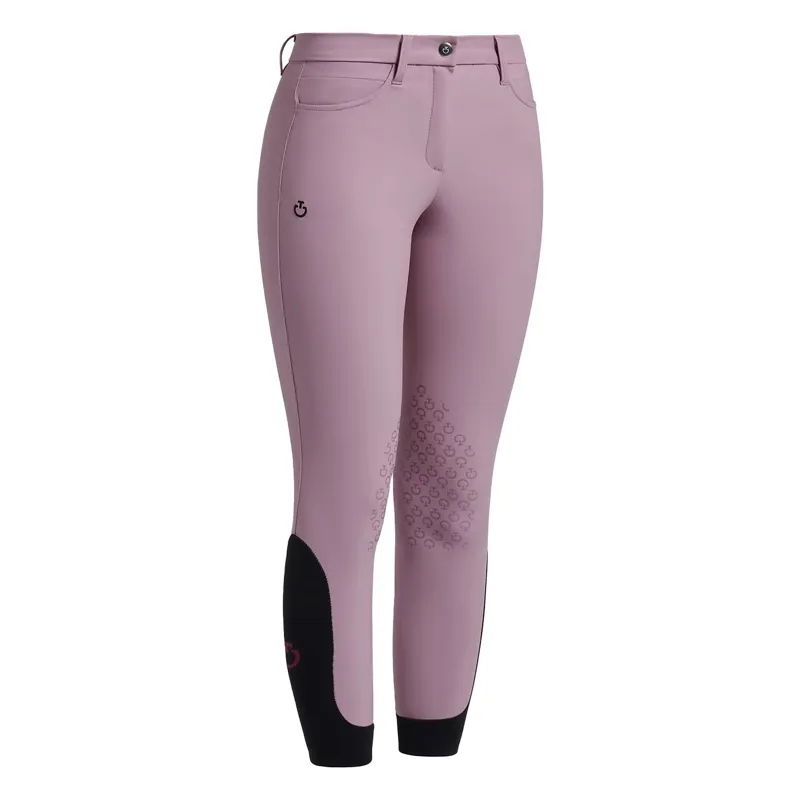 Cavalleria Toscana Junior Girls Color Grip Breeches - Grape Shake