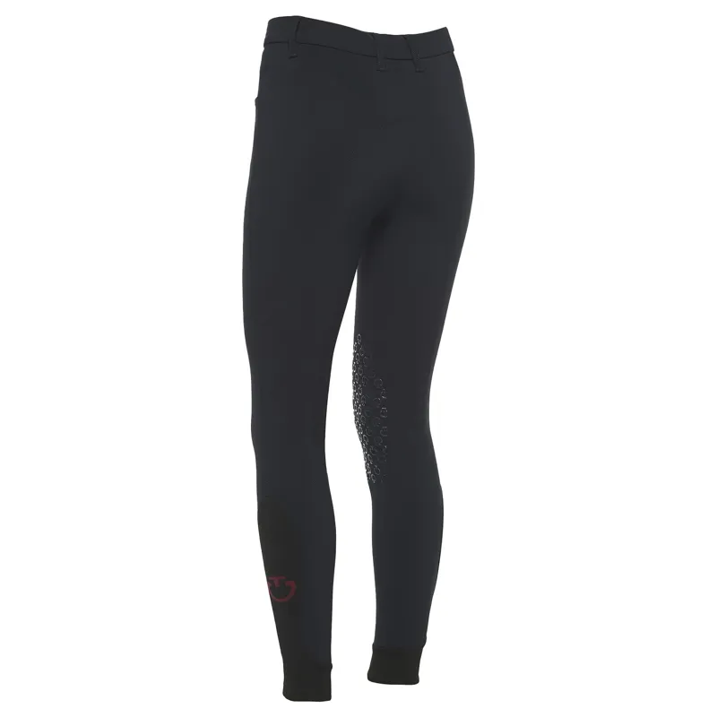 Cavalleria Toscana Junior Girls Color Grip Breeches - Navy-2