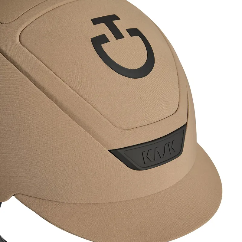 KASK x Cavalleria Toscana Logo Riding Helmet - Walnut-2