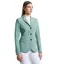 Cavalleria Toscana Womens Perforated Show Coat - Teal Green