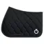 Cavalleria Toscana Circular Quilted Jersey Jump Saddle Pad Black