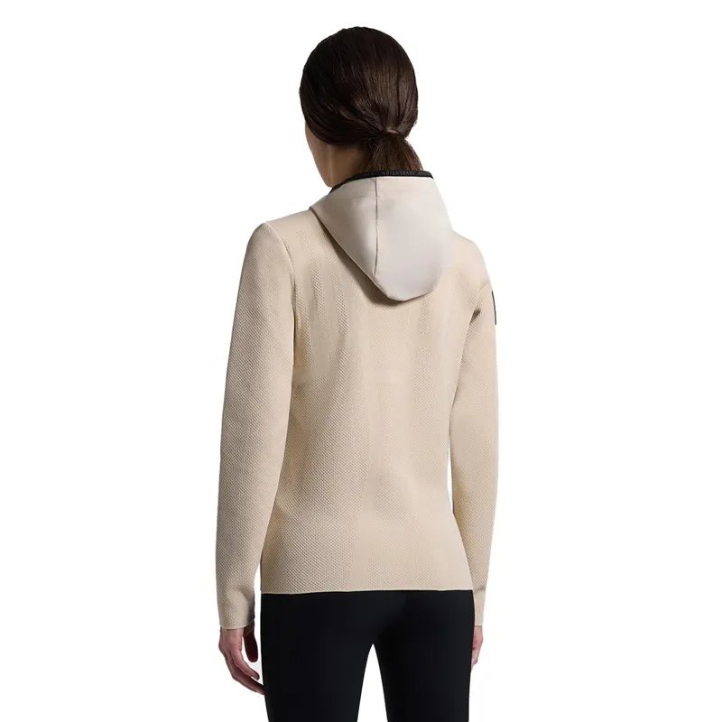 Cavalleria Toscana Tech Knit Softshell Women's Jacket - Birch/White-3