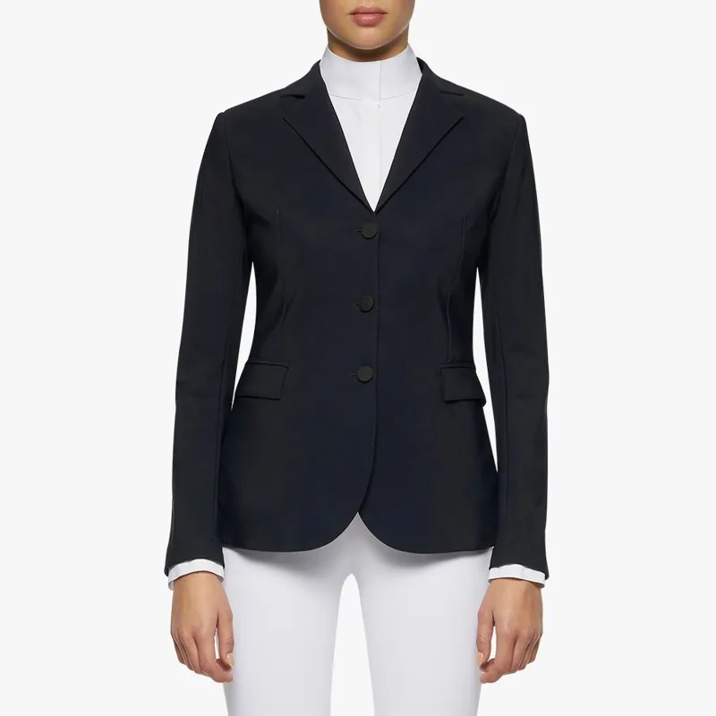 Cavalleria Toscana American Jersey Ladies Show Coat - Navy-1