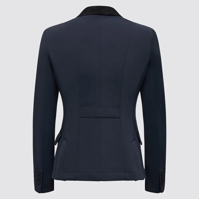 Cavalleria Toscana Hunter Junior Girls Show Coat - Navy-1