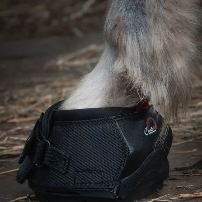 Cavallo Long Ear Hoof Boot for Donkeys - Black-10