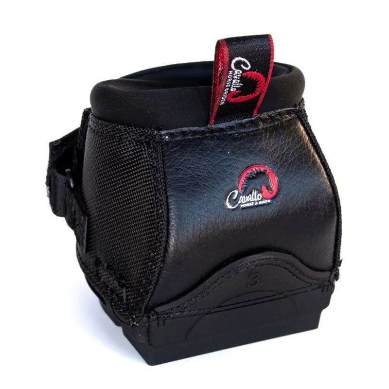 Cavallo Long Ear Hoof Boot for Donkeys - Black-4