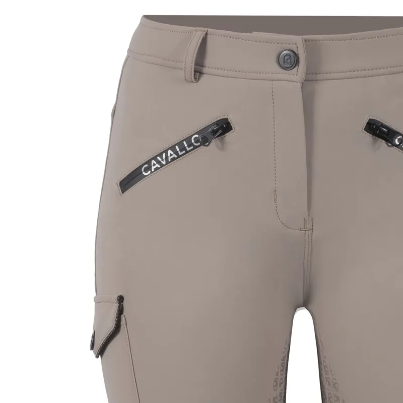 Cavallo Comina Grip Mobile Full Seat Women's Competition Breeches - Sand-3