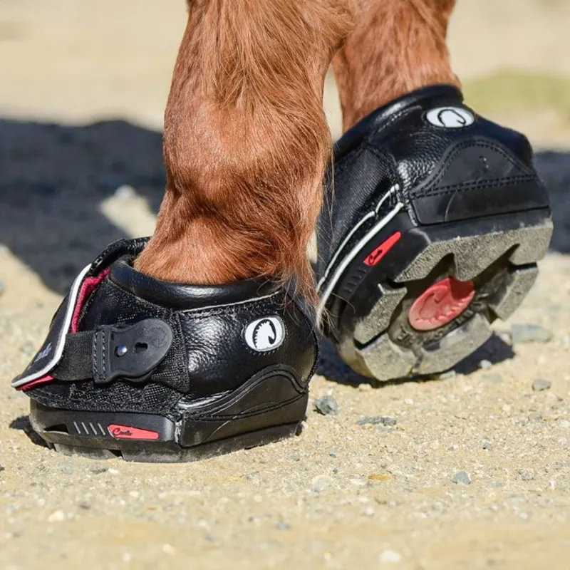 Cavallo Sport Slim Hoof Boots - Black-2