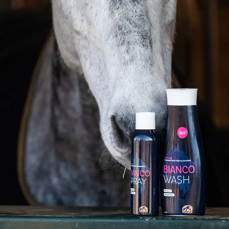 Cavalor Bianco Gray Horse Dry Shampoo Spray-1