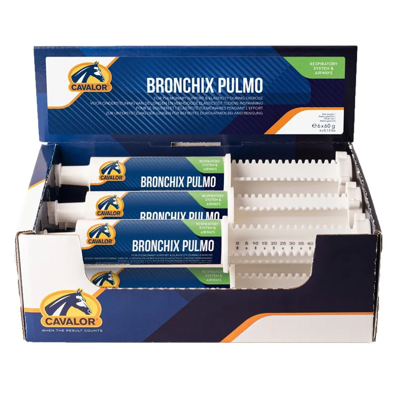 Cavalor Bronchix Pulmo Respiratory Paste - 6 Pack