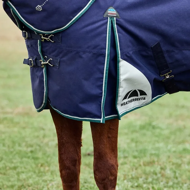 WeatherBeeta ComFiTec Plus Dynamic 100g Detach-A-Neck Turnout - Navy-4
