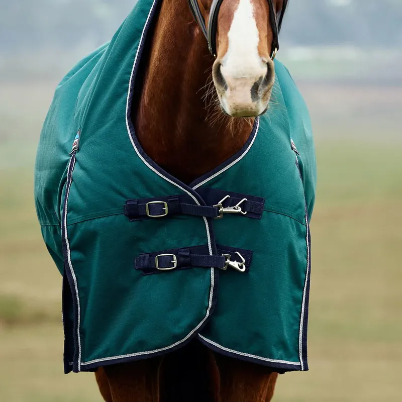 WeatherBeeta ComFiTec Plus Dynamic 100g High Neck Turnout - Green-1